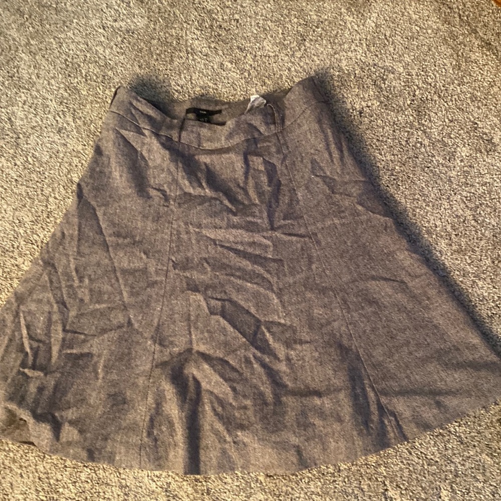 H & M wool skirt in brown